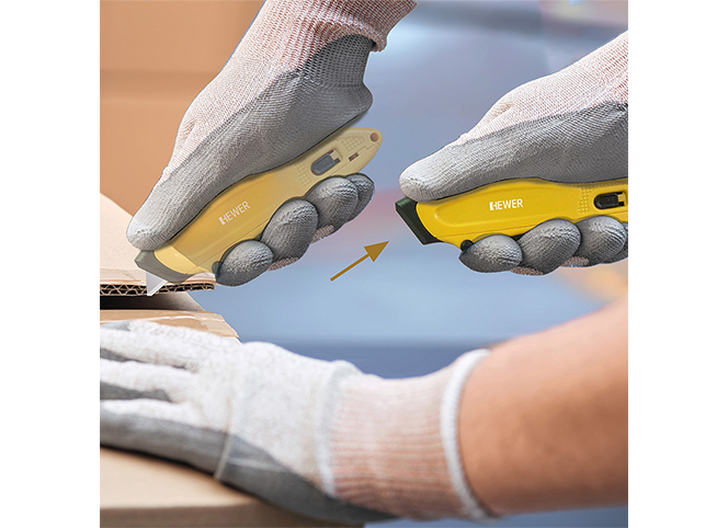 HEWER 全自動(dòng)刀片回縮安全刀具HK-3901